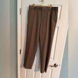 Saddlebred Men’s 5 Pocket Khaki/Brown Slacks - Size 36 x 32
